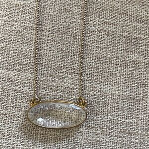 Elegant Gold and Silver Pendant Necklace